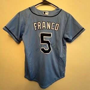Nike MLB Tampa Bay Rays Wander Franco Youth Jersey S NWT